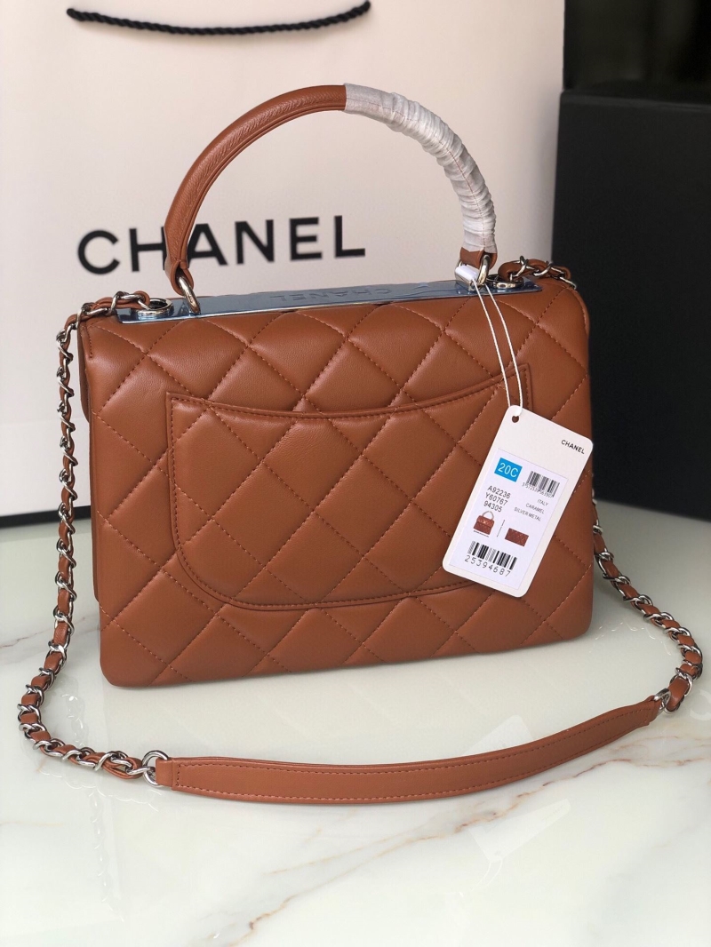 Ch**el top handle bags